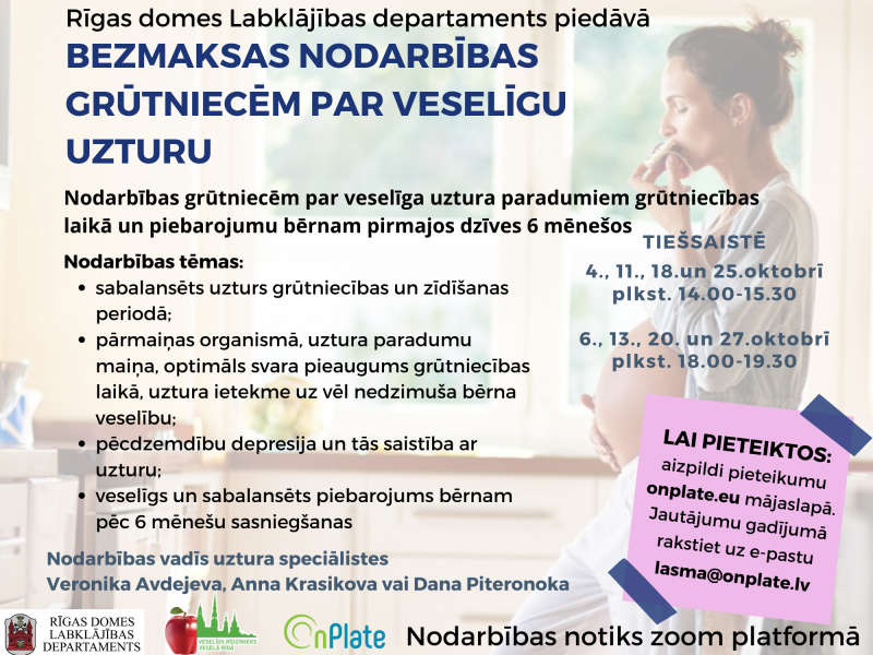 Nodarbību saraksts
