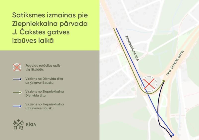 Satiksmes izmaiņas