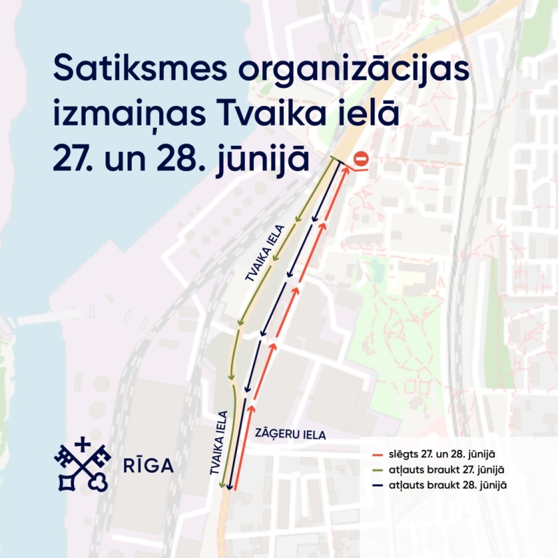 Satiksmes organizācijas izmaiņas