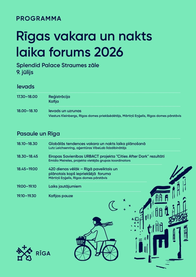 Vakara un nakts laika foruma programma 