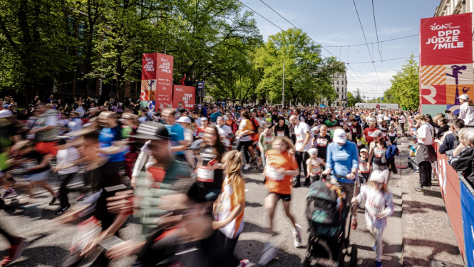 Rimi Rīgas maratina DPD jūdzes starts