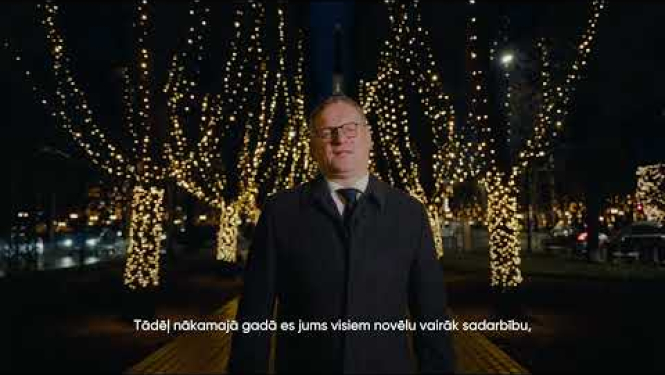 Mēra sveiciens jaunajā gadā