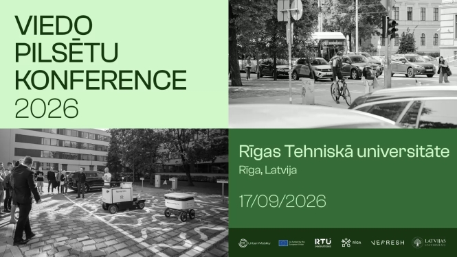 Viedo pilsētu konference vizuālis