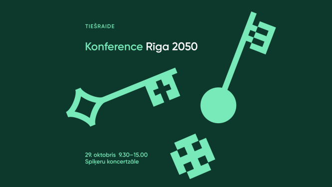 Konferences Rīga 2050 vizuālis