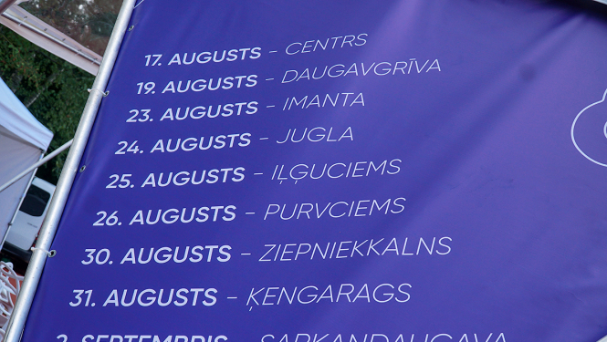 Tikšanās datumi ar apkaimju iedzīvotājiem