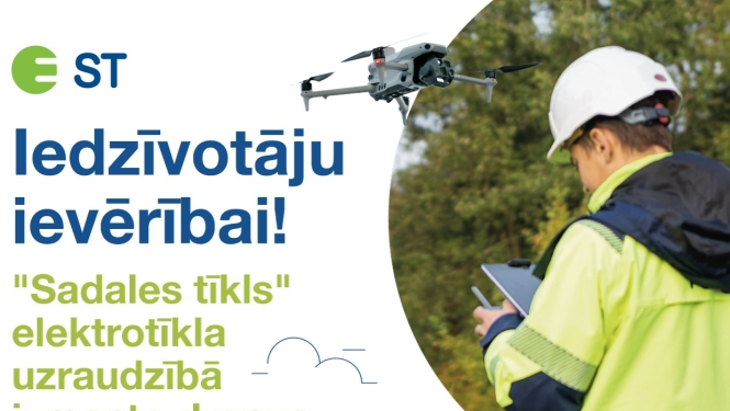 Elektrolīniju apsekošanas droni