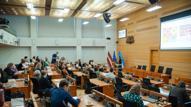 Folkloras konference Rīgas domē