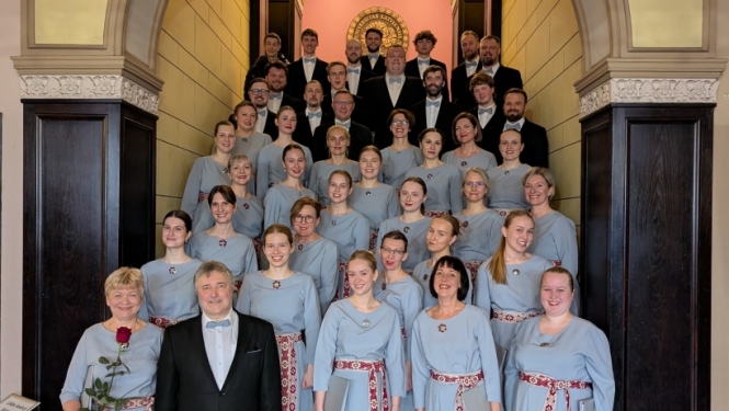 Jauktā kora “Medera” dalībnieku kopbilde