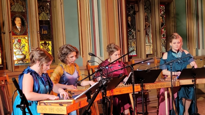 Koklētāju ansamblis CANTATA koncertā
