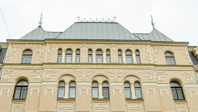 ēkas fasāde
