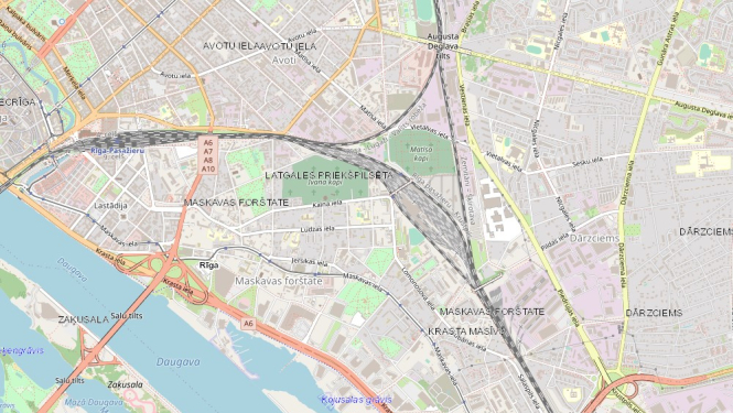 Rīgas karte