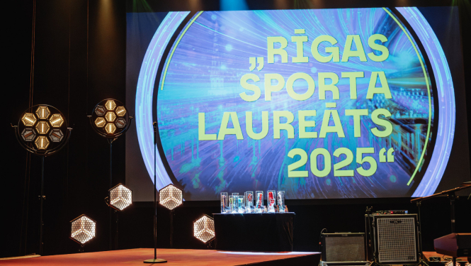 Rīgas sporta laureāts pasākums
