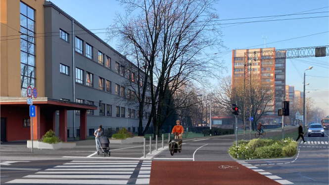 Velo ceļa Rīga-Babite-Piņķi vizualizācija