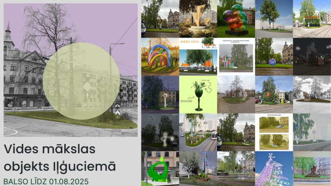 Vides mākslas objekts Iļģuciemā