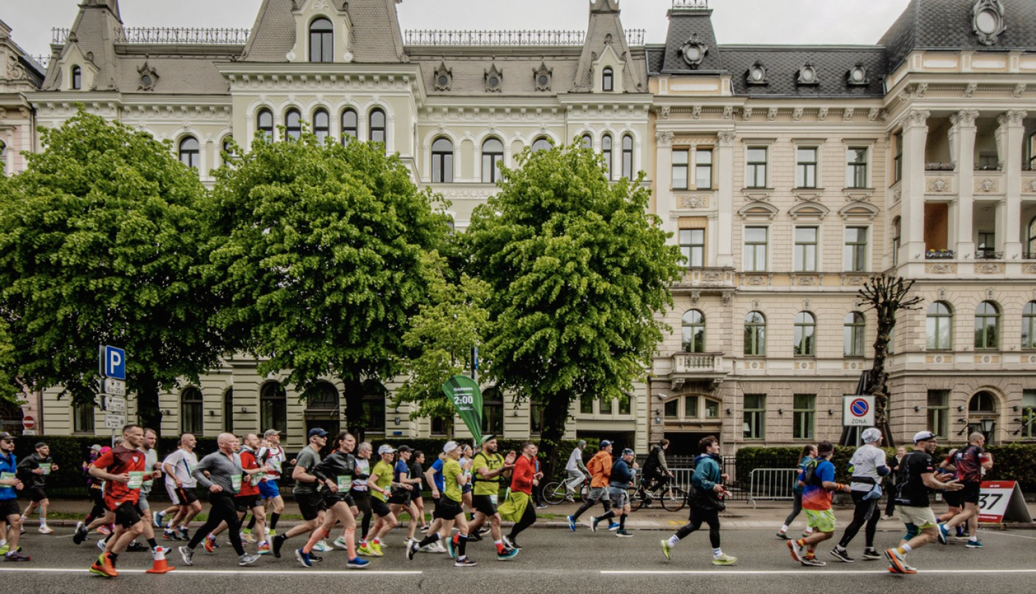 Garmin tempa turētāji Rimi Rīgas maratona trasēs