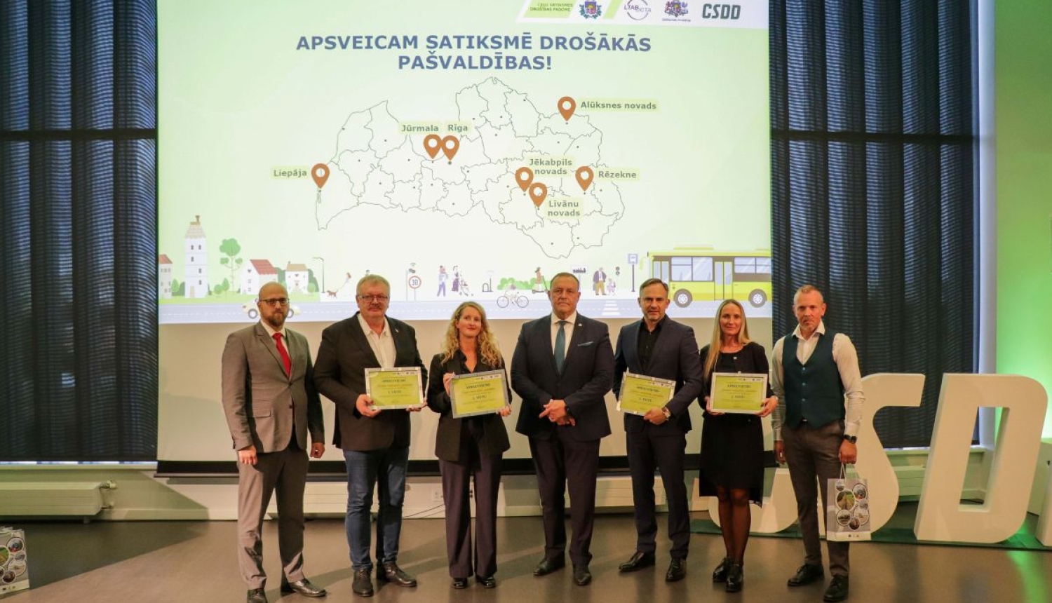 Balva - drošākā pašvaldība ceļu satiksmē