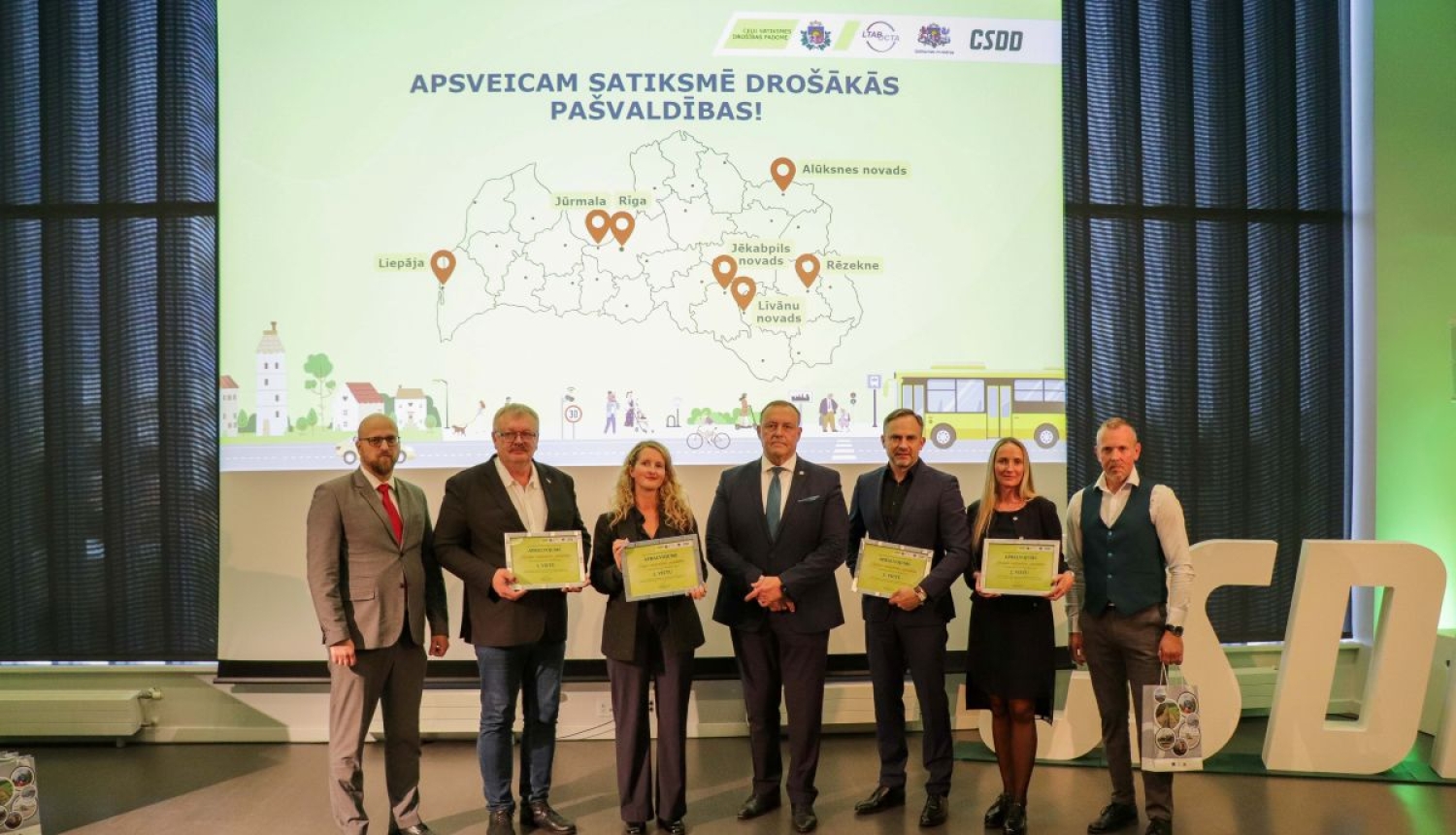 Balva - drošākā pašvaldība ceļu satiksmē