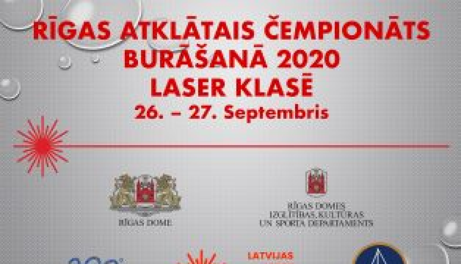 Burāšanas čempionāta afiša