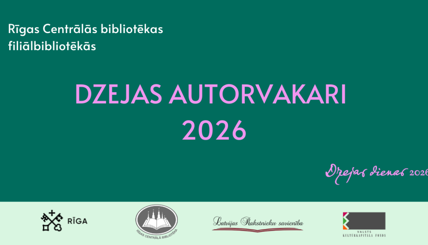 Dzejas autorvakari vizuālis