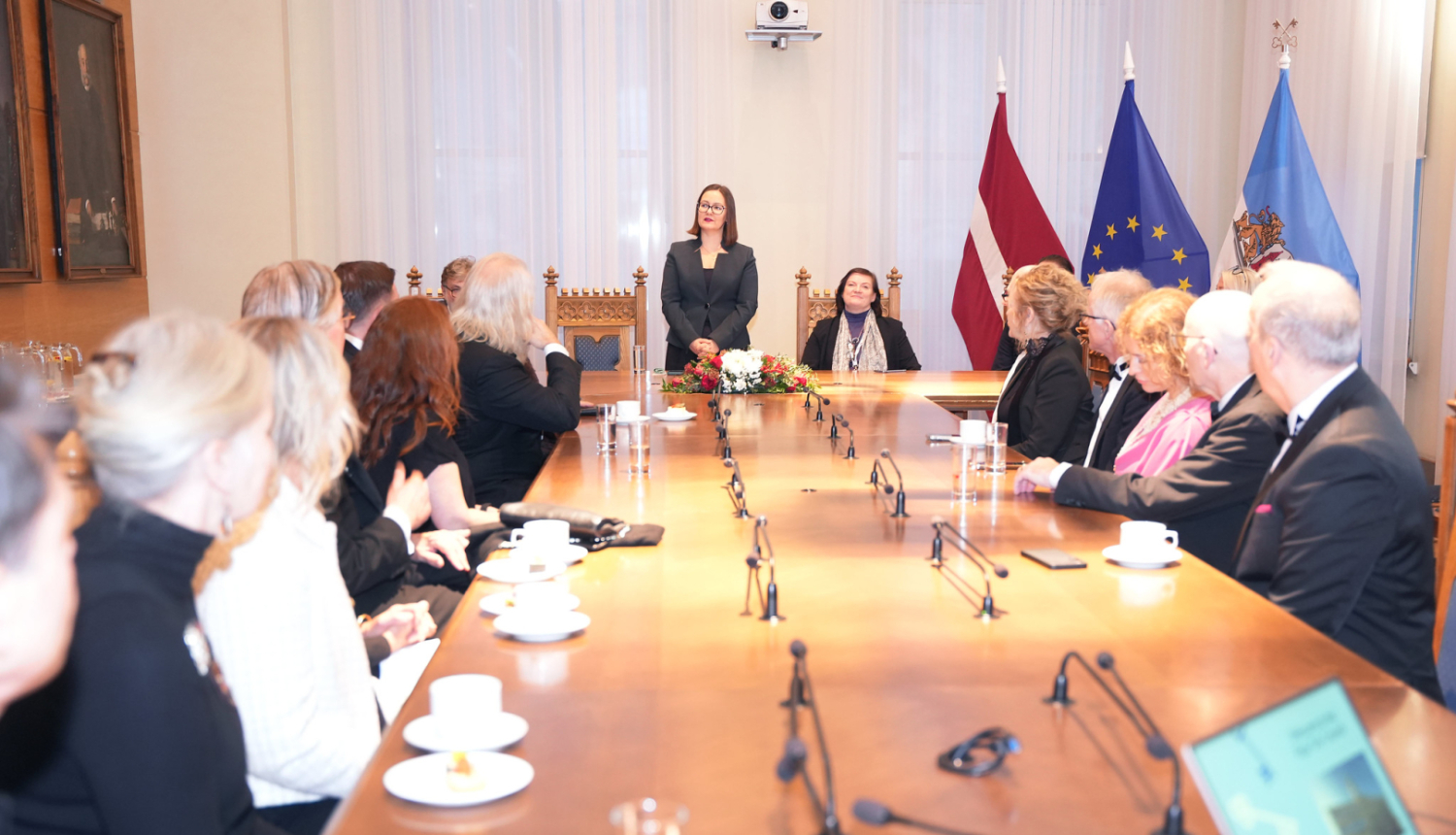 Goda konsulu pieņemšana Rīgas domē