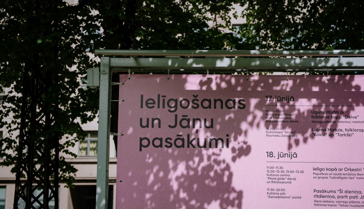 Jāņu pasākumi Rīgā
