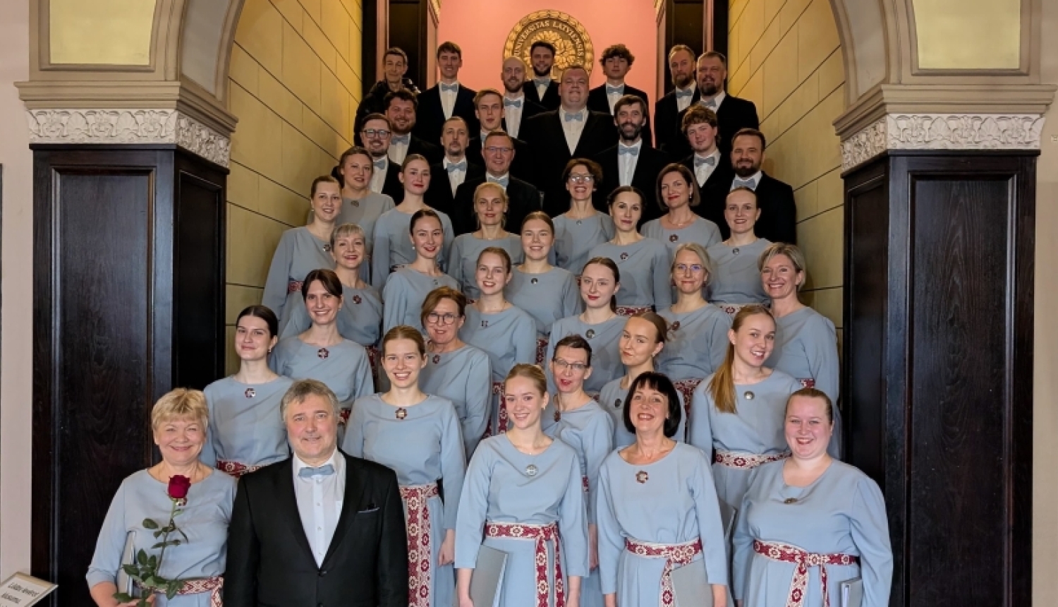 Jauktā kora “Medera” dalībnieku kopbilde