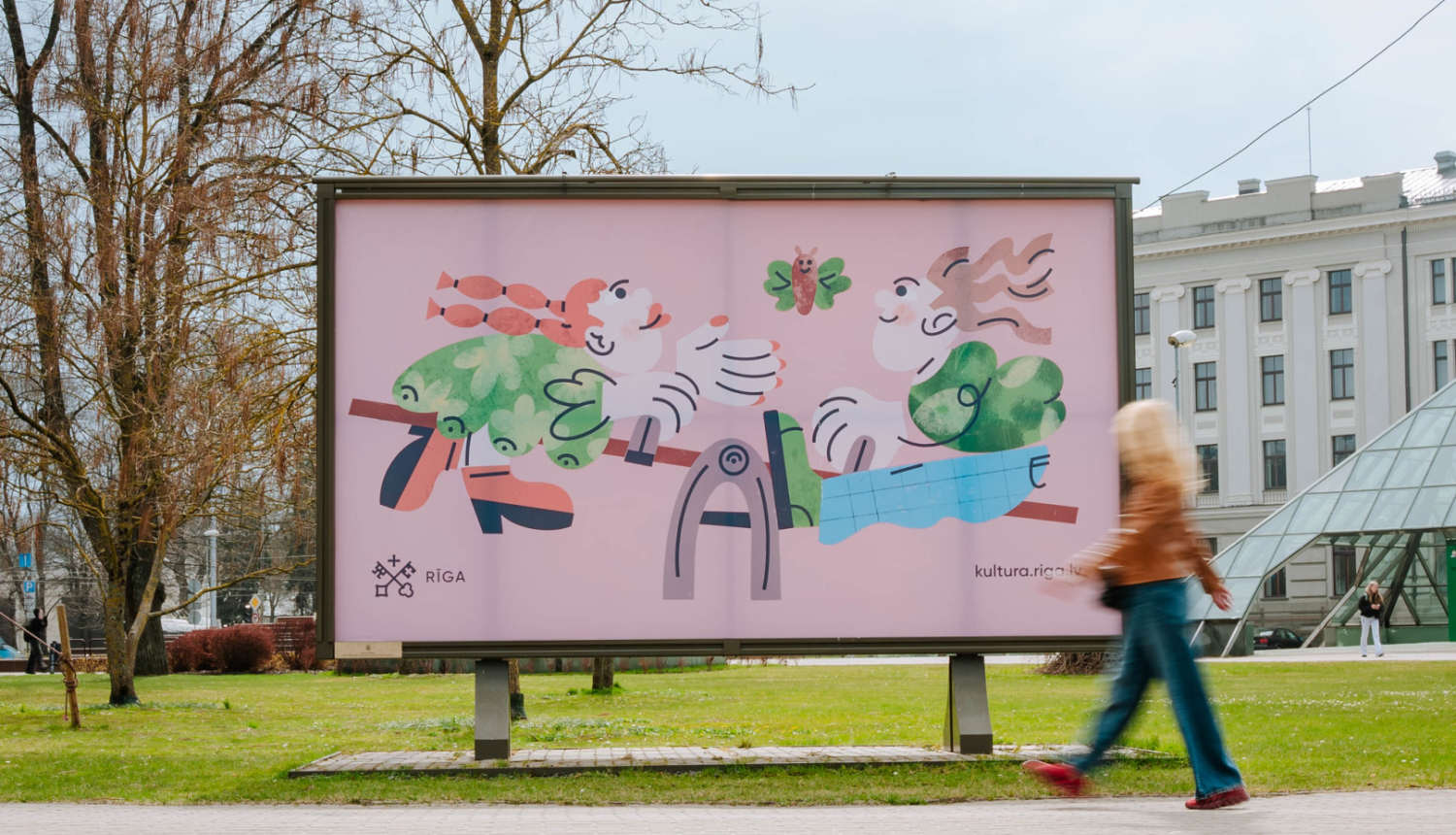 Lieldienu vizuāļi pilsētvidē