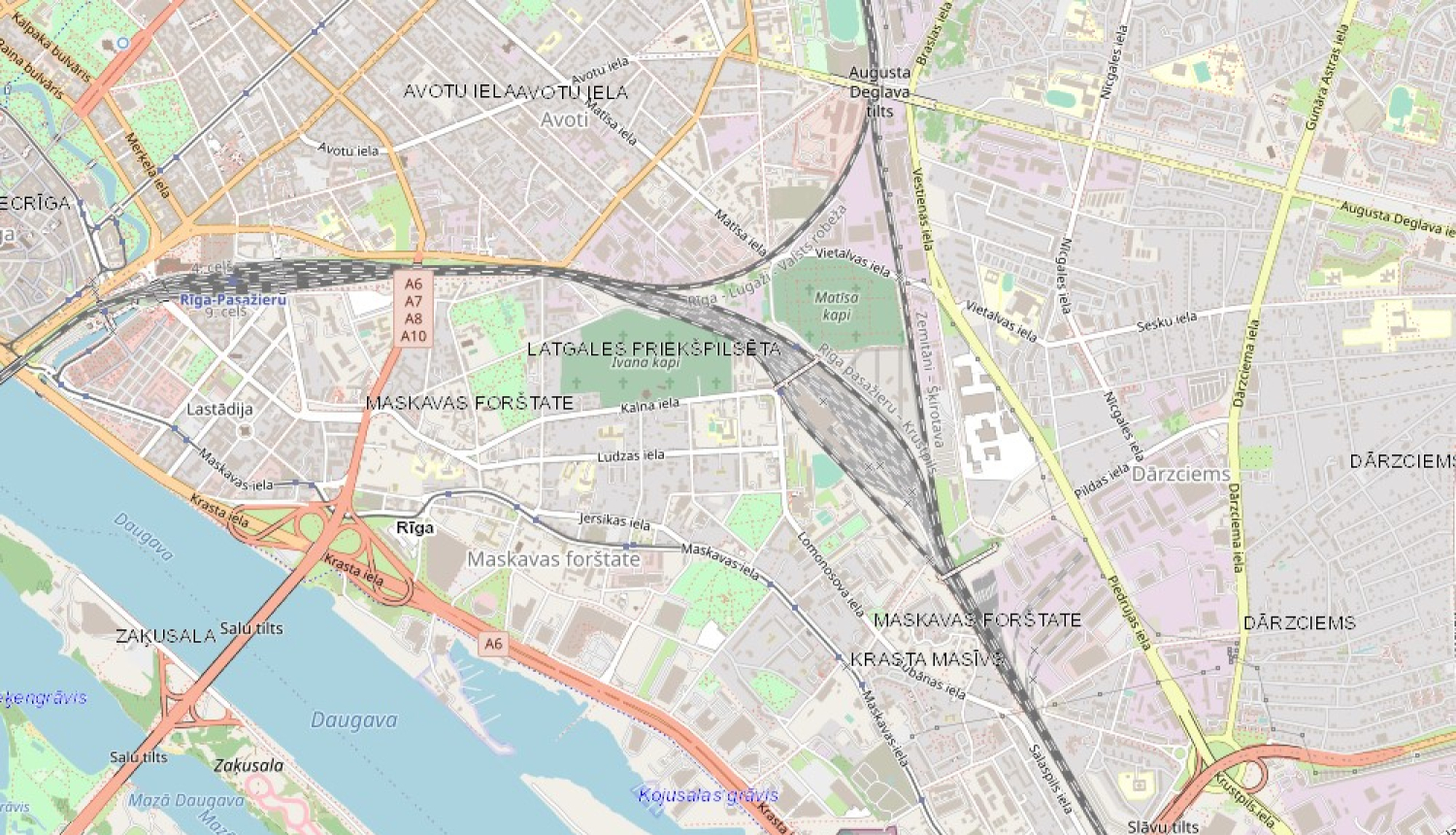 Rīgas karte