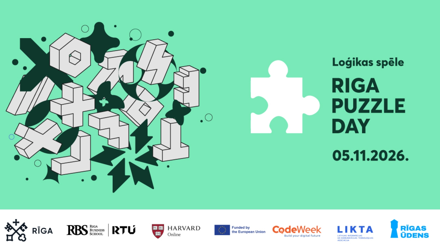Riga puzzle day vizuālis