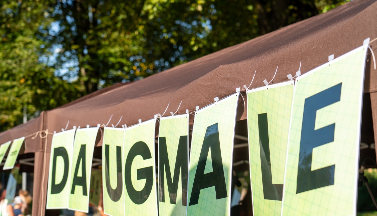 Rīgas bērnu un jauniešu centra “Daugmale” pasākuma izkārtne