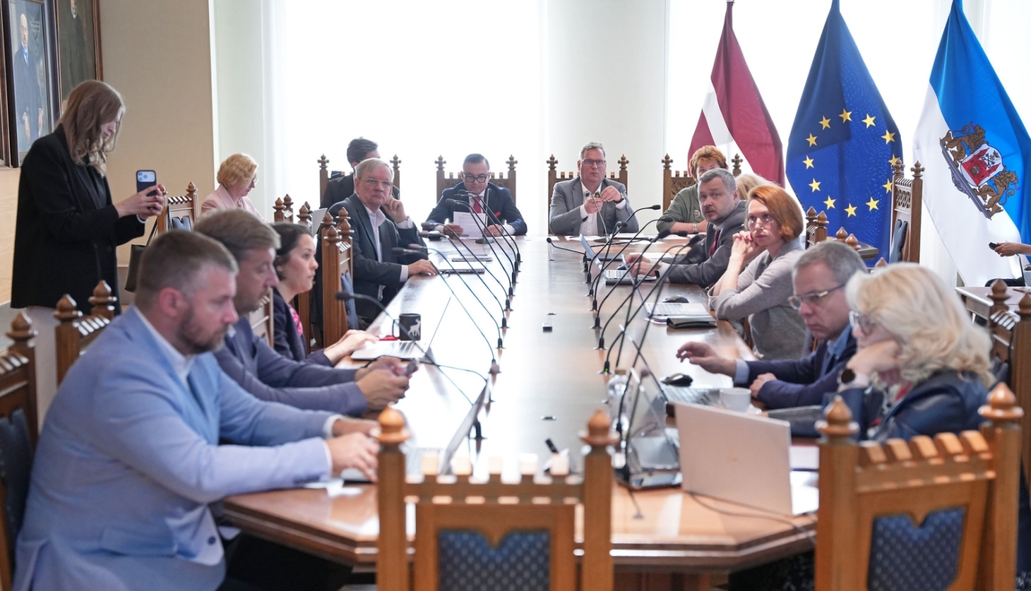 Sanāksmes dalībnieki