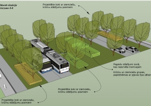 Dzelzavas ielas posms metrobuss
