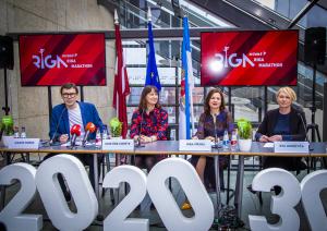 Preses konference par Rimi Rīgas maratonu