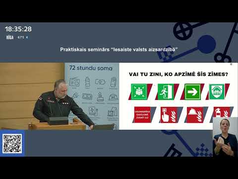Civilās aizsardzības 8.seminārs "Iesaiste valsts aizsardzībā" (2024.12.04) Ivo Mežalis