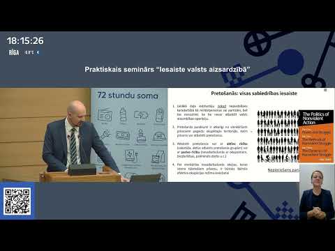 Civilās aizsardzības 8.seminārs "Iesaiste valsts aizsardzībā" (2024.12.04) Vitālijs Rakstiņš
