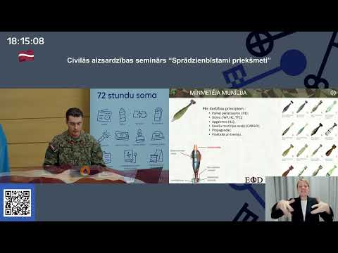 Civilās aizsardzības 7.seminārs "Sprādzienbīstami priekšmeti" (2024.11.13) Elvijs Ernests