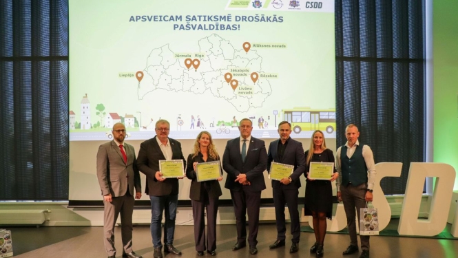 Balva - drošākā pašvaldība ceļu satiksmē