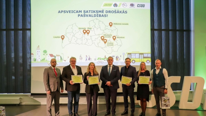 Balva - drošākā pašvaldība ceļu satiksmē