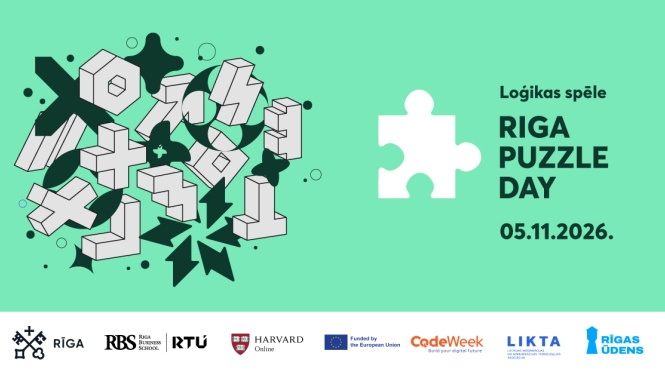 Riga puzzle day vizuālis