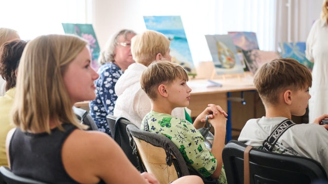 Senioru un skolēnu kopīgās latviešu valodas nodarbības programmas noslēguma pasakums