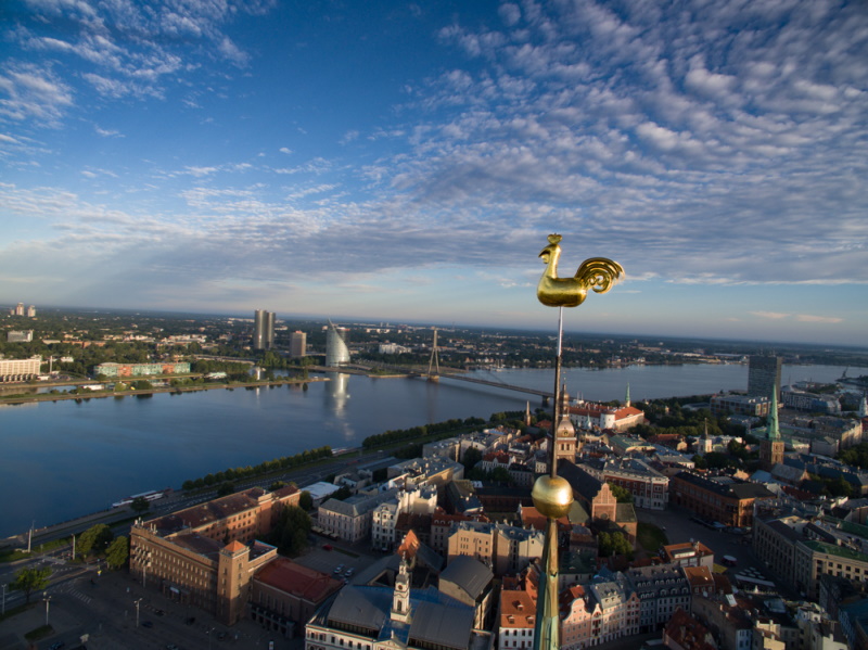 Rīgas skats no augšas