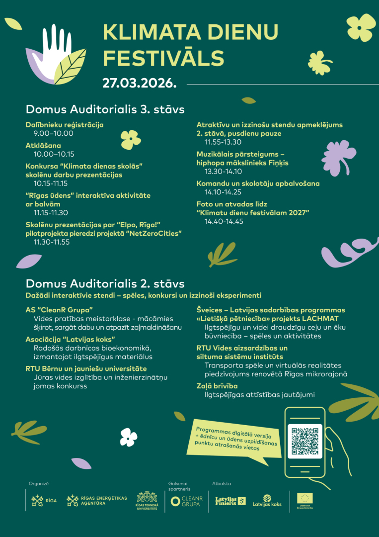 Klimata dienu festivāla programma