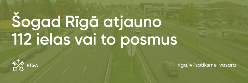 Ielu atjaunošana baneris
