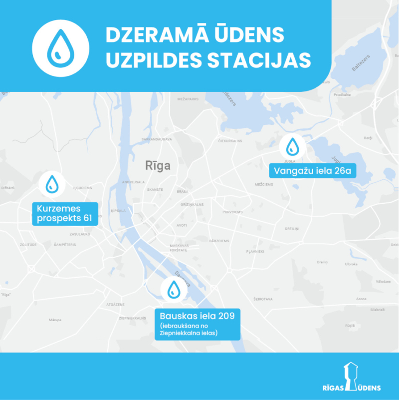 ūdens uzpildes staciju karte