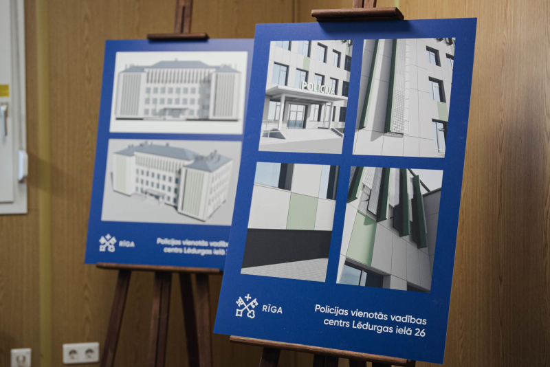 Vienotās vadības un videonovērošanas centra vizualizācija