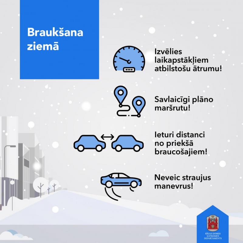 Braukšana ziemā