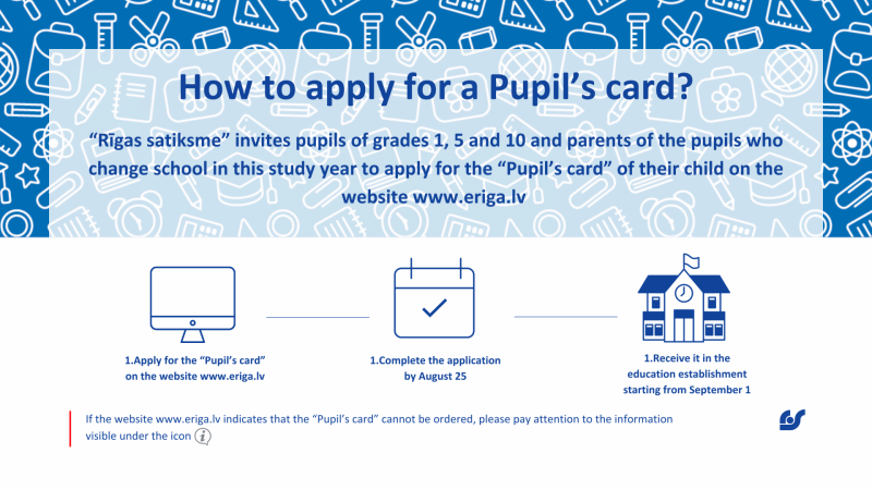 Kā pieteikt skolēnu e-kartei