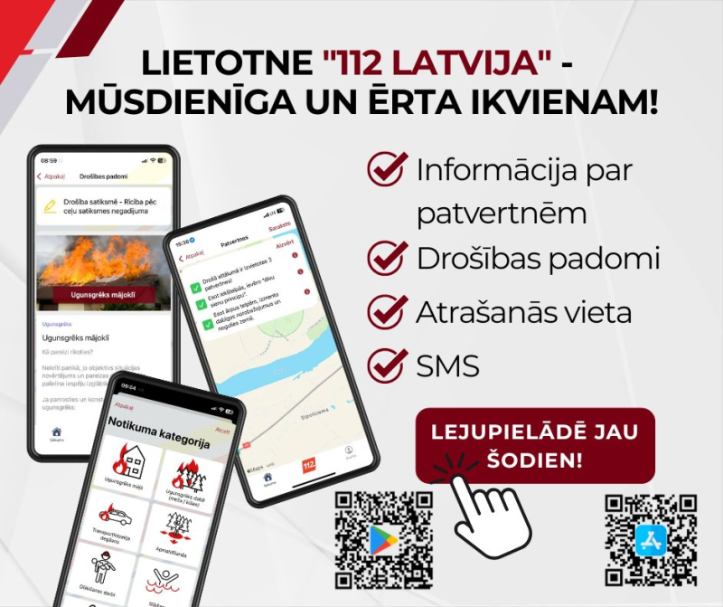 Informācija par mobilo lietotni