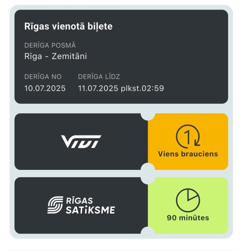 Rīgas vienotā biļete