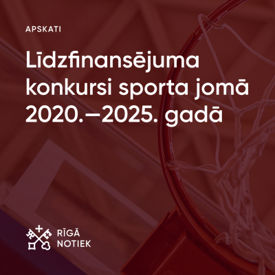 Līdzfinansējuma konkursi sporta jomā